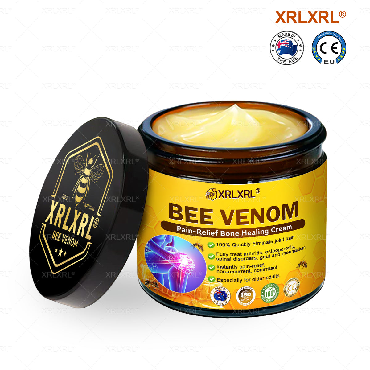 XRLXRL® Bee-Venom Pain-Relief Bone Healing Cream 👑👑(Specially for older adults)