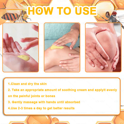 XRLXRL® Bee-Venom Pain-Relief Bone Healing Cream 👑👑(Specially for older adults)