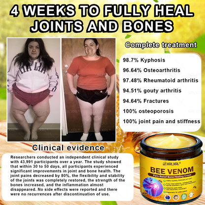 XRLXRL® Bee-Venom Pain-Relief Bone Healing Cream 👑👑(Specially for older adults)
