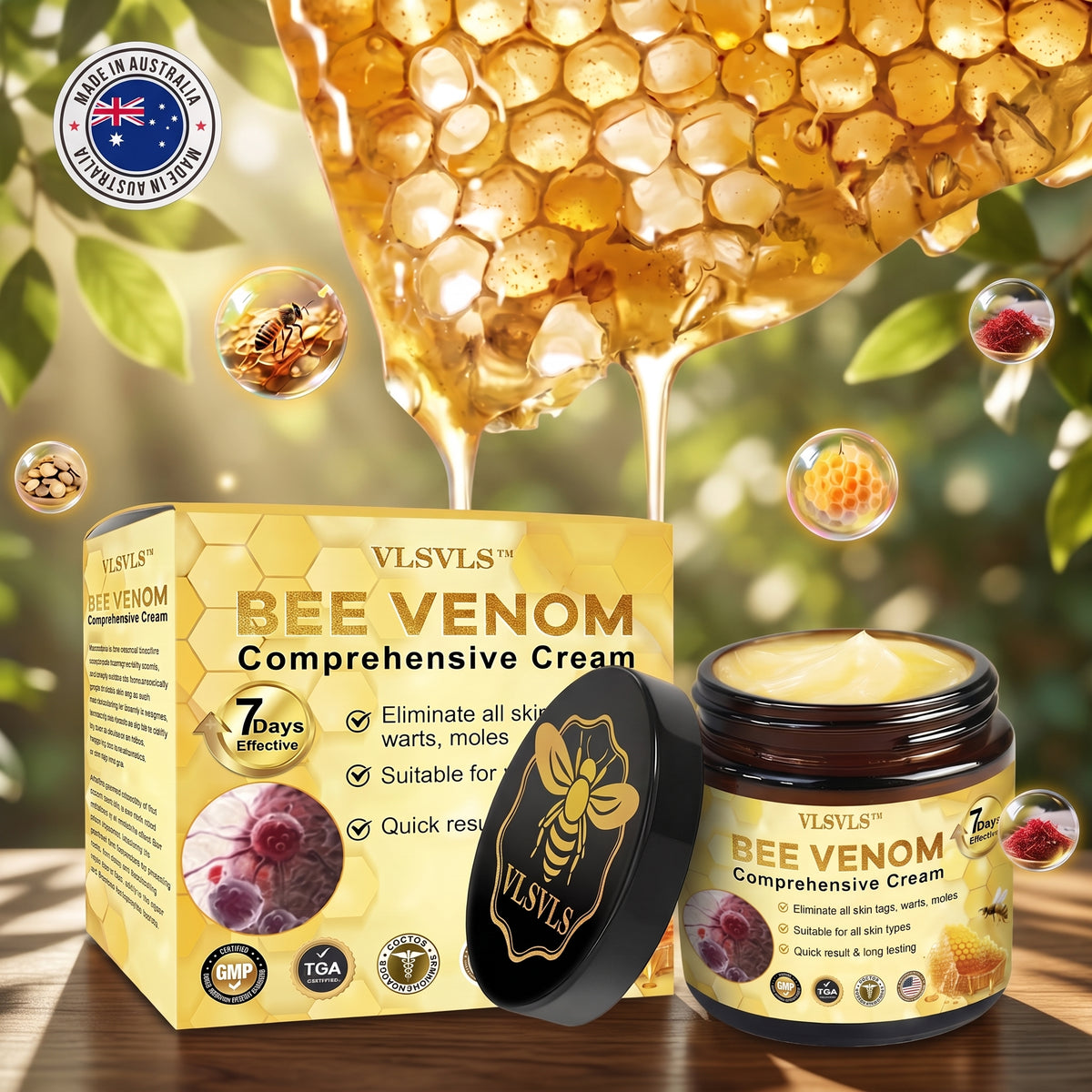 VLSVLS® Bee Venom Comprehensive Cream 👩‍⚕️(Suitable for all ages)